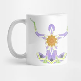 Yoga meditation Mug